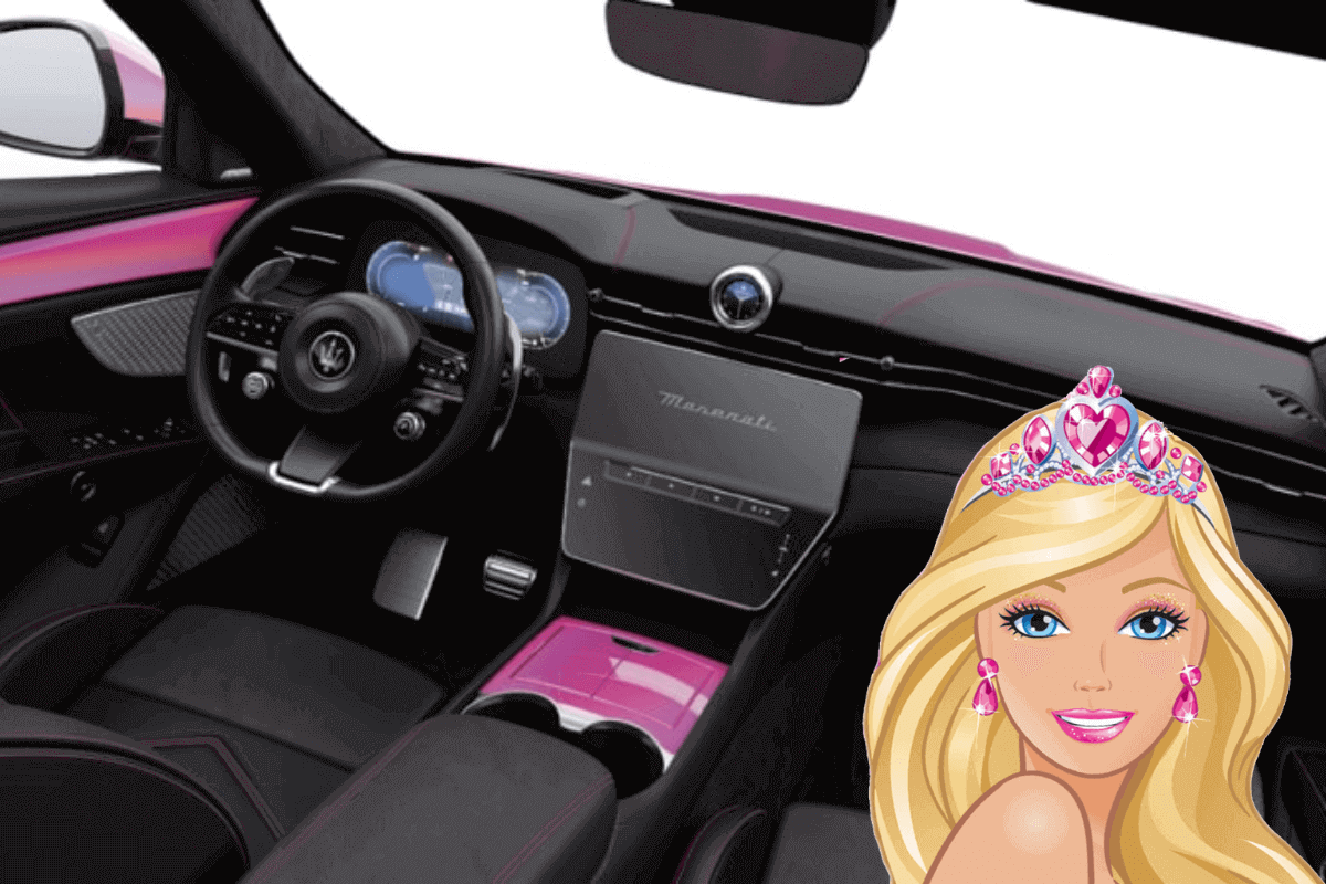 Линейка Barbie x Maserati Grecale Trofeo