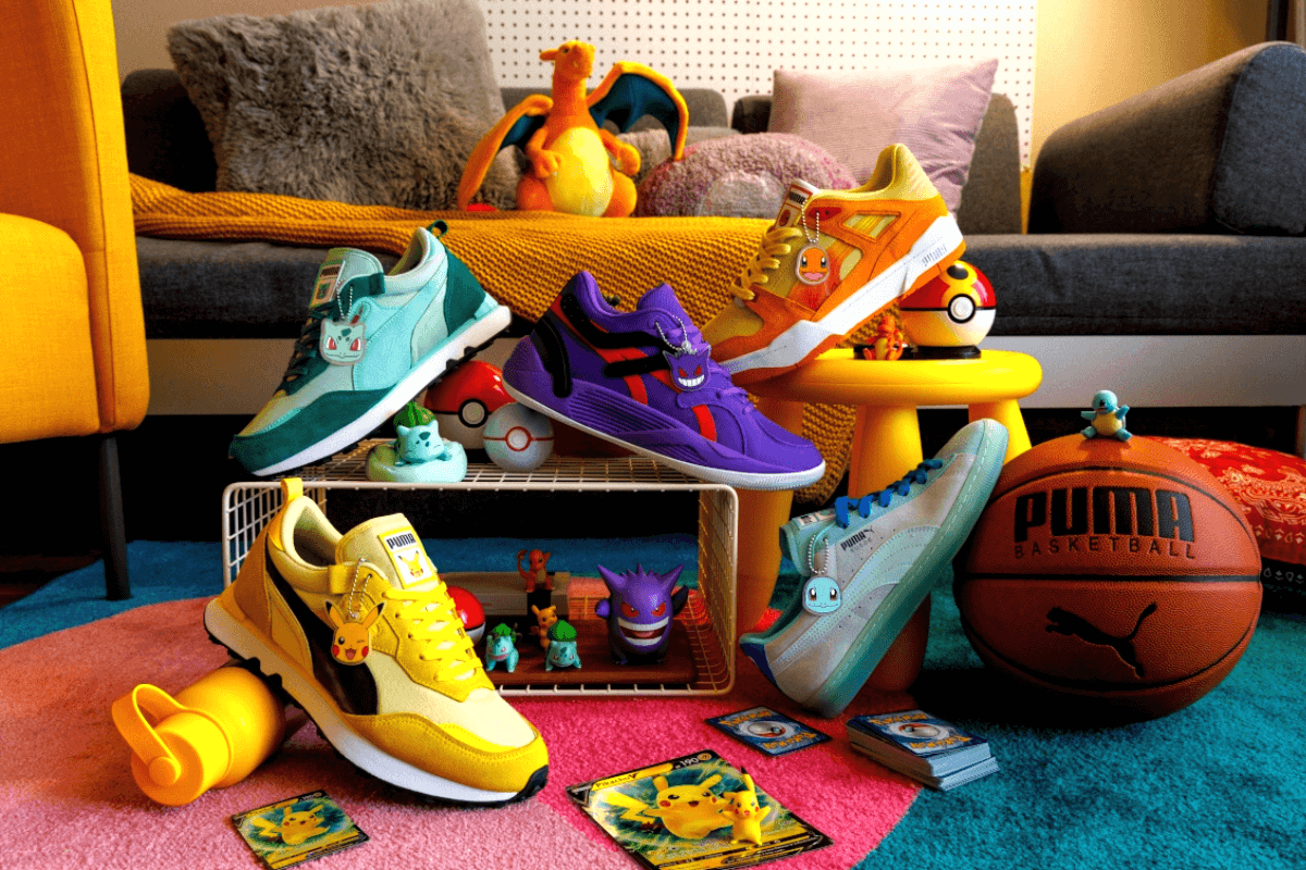 Совместный проект Pokemon x Puma