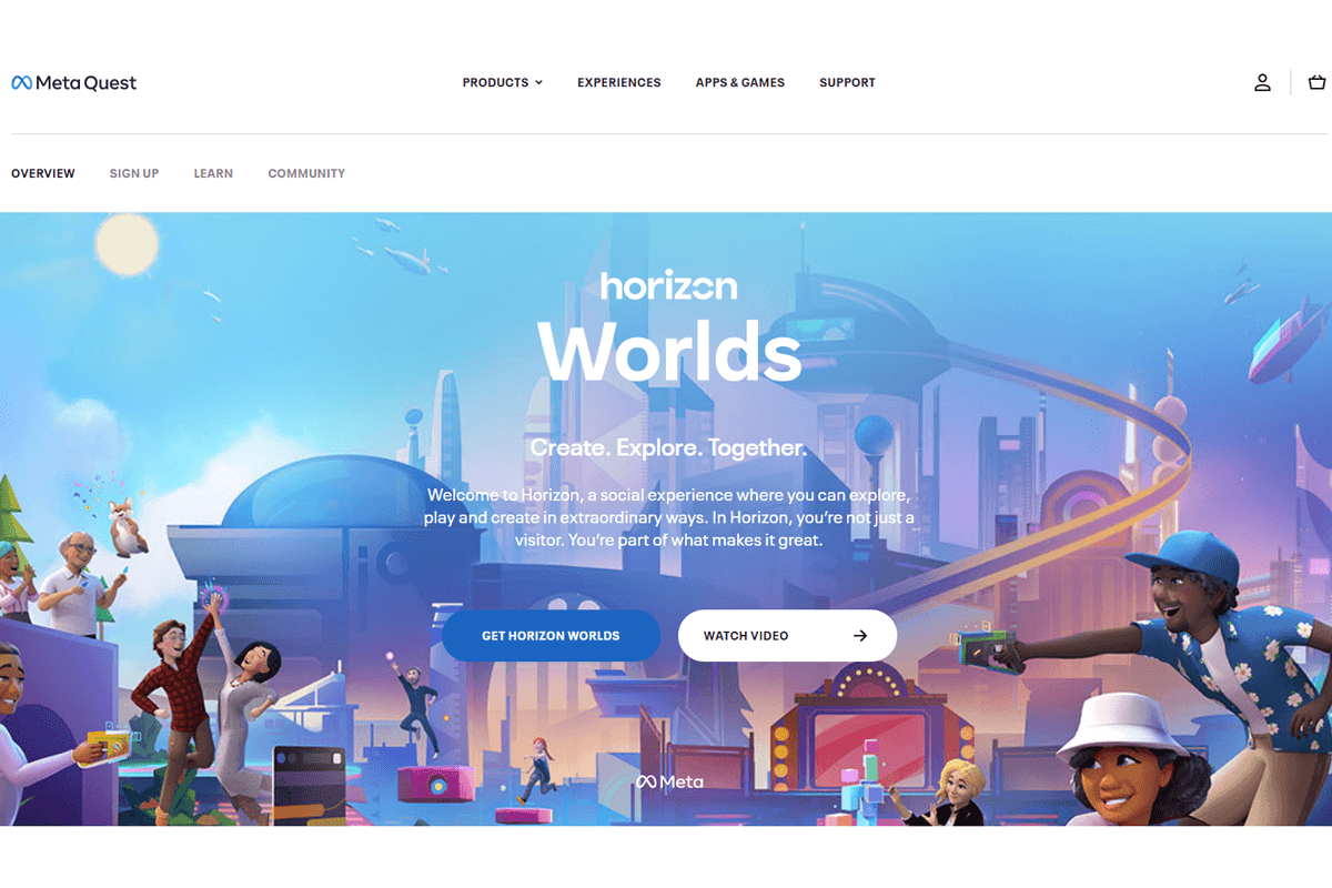 Meta открыла свою VR-платформу Horizon Worlds для всех пользователей из США и Канады