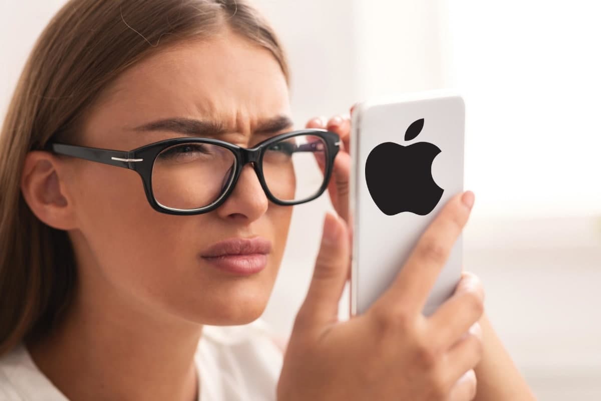Apple внедрила технологию для людей с плохим зрением