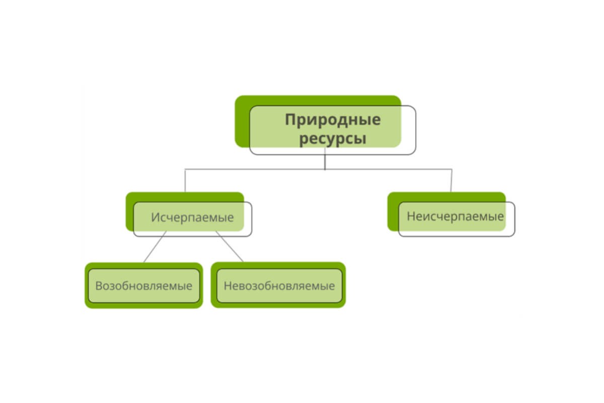 Виды природных ресурсов