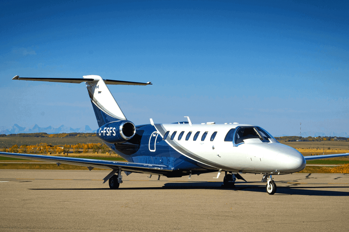 Самые дешевые частные самолеты: Cessna Citation CJ3+