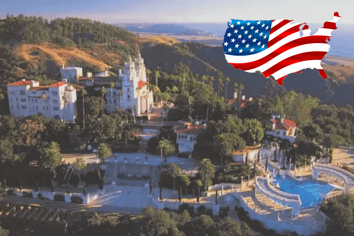 ТОП-15 самых дорогих особняков: Hearst Castle в США