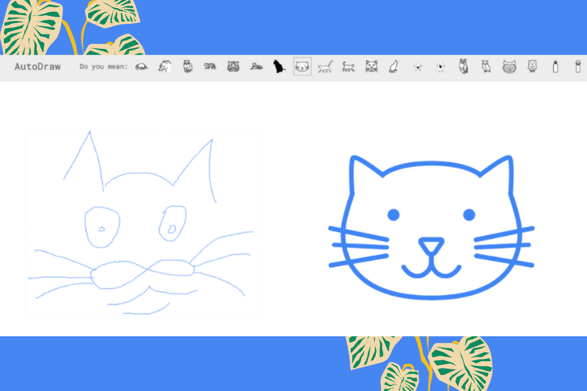 Подборка интересных нейросетей: AutoDraw 