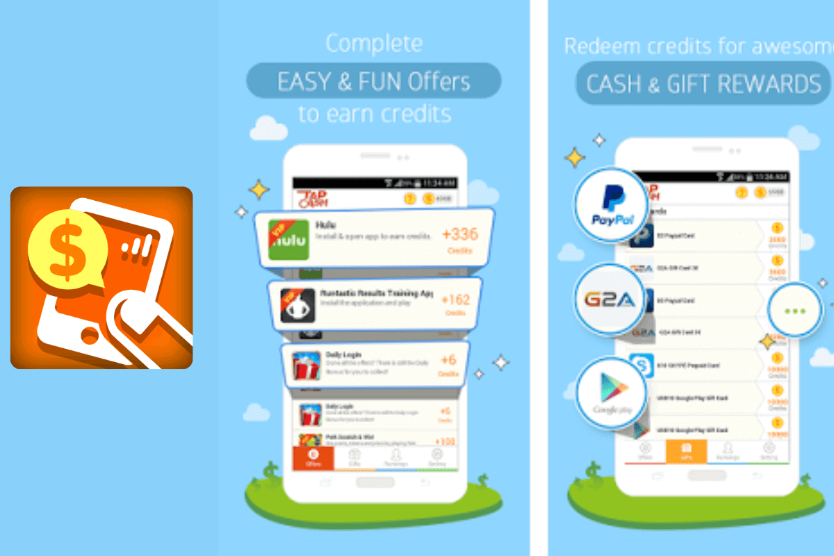 Топ-16 лучших проверенных приложений для заработка: Tap Cash Rewards