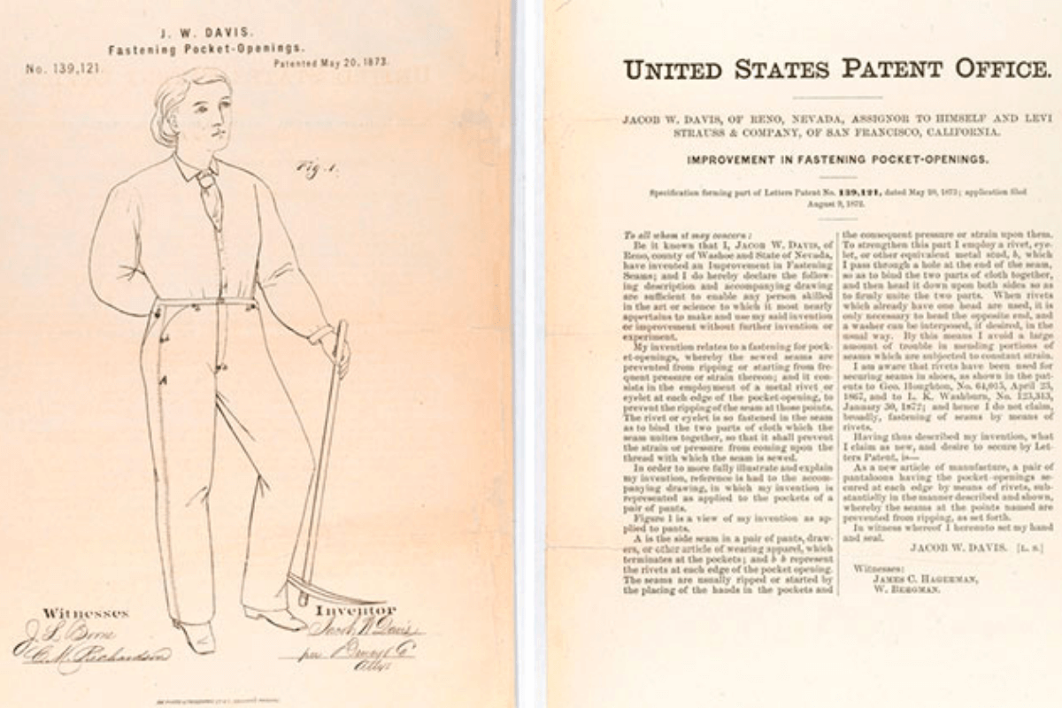 Levi's patent