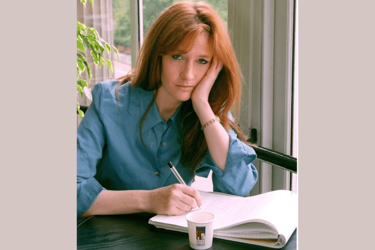 Rowling at work