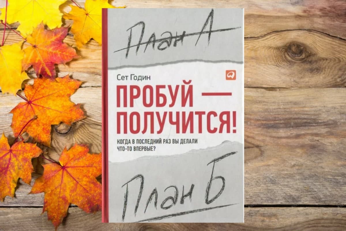 Книга «Пробуй – получится!  Когда вы в последний раз что-то сделали впервые?», Сет Годин