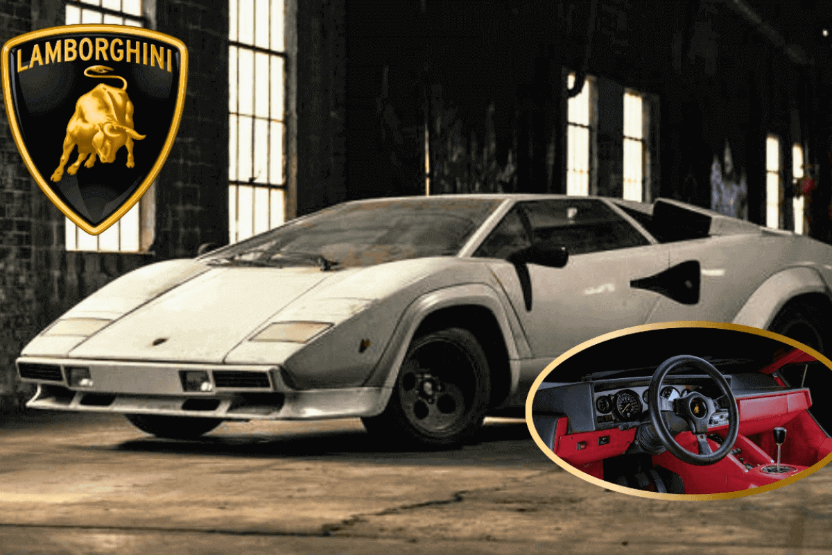 Рдкая Lamborghini Countach LP500 S-spec выставлена на продажу